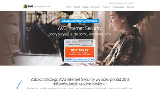 
                            8. AVG Internet Security - najlepszy antywirus od AVG