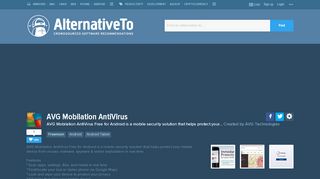 
                            8. AVG Mobilation AntiVirus Alternatives and Similar Apps - AlternativeTo ...