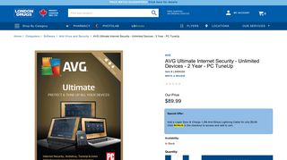 
                            10. AVG Ultimate Internet Security - Unlimited Devices - 2 Year  ...