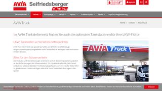 
                            9. AVIA Truck - Tanken - AVIA Truck Tankstellen, AVIAmat Tankkarte ...