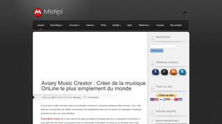 
                            13. Aviary Music Creator : Créer de la musique OnLine le plus ...