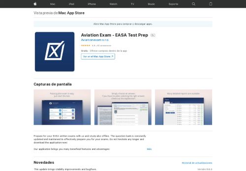 
                            10. Aviation Exam - EASA & FAA en Mac App Store - iTunes - Apple