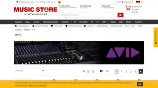 
                            13. Avid Audio-Interfaces & Musik-Software bei MUSIC STORE ...