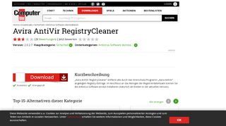 
                            8. Avira AntiVir RegistryCleaner 2.0.2.7 - Download - COMPUTER BILD