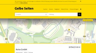 
                            7. Avira GmbH 88069 Tettnang Adresse | Telefon | Kontakt - Gelbe Seiten