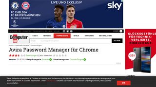 
                            8. Avira Password Manager für Chrome 1.11.4.2862 - Download ...