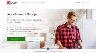 
                            2. Avira Password Manager | Secure & Easy