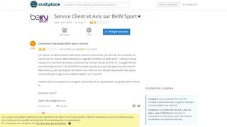 
                            11. Avis BeIN Sport : Connexion impossible Bein sport connect ...