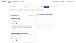 
                            11. Avis Budget Group Jobs, Employment | Indeed.com