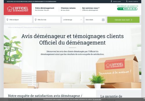 
                            9. Avis déménageur, Avis clients Officiel du déménagement | Officiel du ...