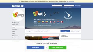 
                            11. AVIS Latam - Inicio | Facebook