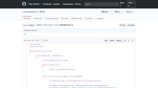 
                            6. Avito/AuthService.cs at master · unstope/Avito · GitHub