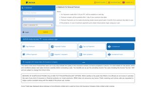 
                            6. Aviva Life Insurance - e-Statement Direct - Aviva Life Insurance - Login