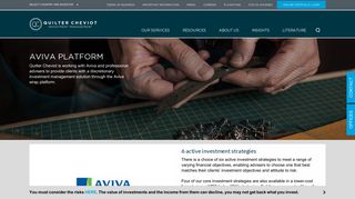 
                            12. Aviva Platform - Quilter Cheviot Ireland | Investment Management ...