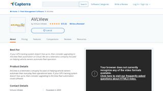 
                            8. AVLView Reviews and Pricing - 2019 - Capterra