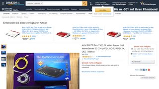 
                            13. AVM FRITZ!Box 7360 SL Wlan Router 1&1 HomeServer: Amazon.de ...