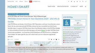 
                            7. AVM FRITZ!Box als Smart Home-Zentrale: Test-Übersicht und Geräte