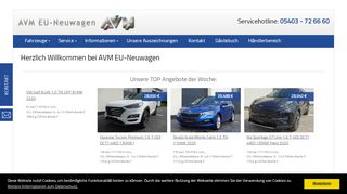 
                            2. AVM Neuwagen - Herzlich Willkommen bei AVM EU-Neuwagen