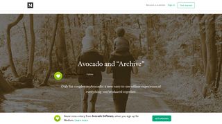 
                            8. Avocado and “Archive”. – Avocado Software – Medium