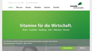 
                            2. avocado rechtsanwälte – Berlin • Frankfurt • Hamburg • Köln ...