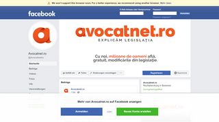 
                            6. Avocatnet.ro - Startseite | Facebook