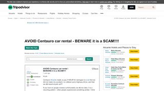 
                            9. AVOID Centauro car rental - BEWARE it is a SCAM!!!! - Alicante ...