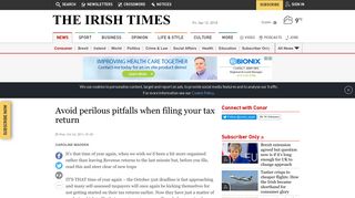 
                            7. Avoid perilous pitfalls when filing your tax return - The Irish Times