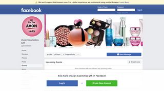 
                            8. Avon Cosmetics GR - Events | Facebook