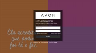 
                            12. Avon: Login