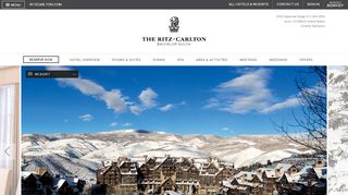 
                            4. Avon Luxury Hotel - Beaver Creek Resort | The Ritz-Carlton, Bachelor ...