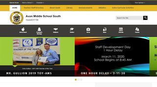 
                            11. Avon Middle School South / Homepage