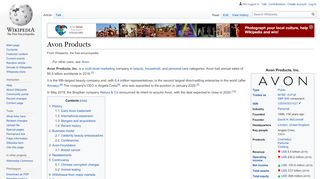 
                            5. Avon Products – Wikipedia