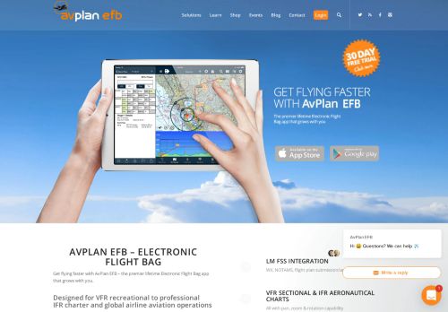 
                            4. AvPlan EFB - Electronic Flight Bag
