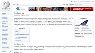 
                            8. Avsim.com - Wikipedia