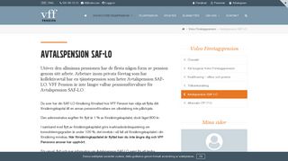 
                            8. Avtalspension SAF-LO | VFF Pension