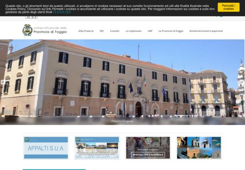 
                            11. Avvisi - Provincia di Foggia: Il portale web della Provincia di Foggia