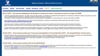 
                            5. avvisi - Regione Campania - Ufficio del datore di lavoro