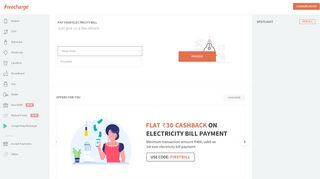 
                            8. AVVNL Online Bill Payment - Freecharge