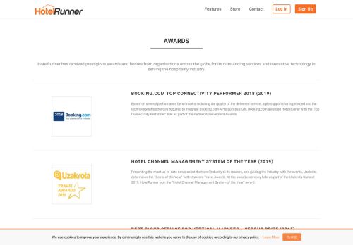 
                            9. Awards | HotelRunner