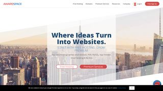 
                            9. AwardSpace.com: Free Web Hosting with PHP, MySQL, Email ...