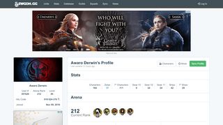 
                            13. Awaro Derwin's Profile on Star Wars Galaxy of Heroes · SWGOH.GG