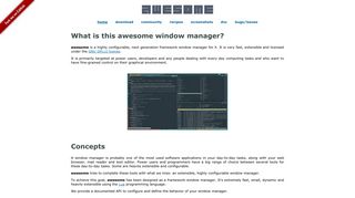 
                            5. awesome window manager: about