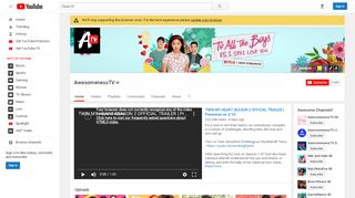 
                            4. AwesomenessTV - YouTube