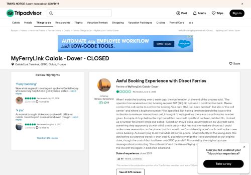
                            7. Awful Booking Experience with Direct Ferries - Review of MyFerryLink ...