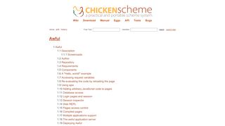 
                            13. Awful - The CHICKEN Scheme wiki