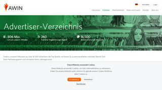 
                            3. Awin Advertiser - unsere Affiliate Programme in Deutschland | Awin