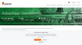 
                            7. Awin Advertiser-Verzeichnis