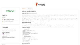 
                            13. Awin | Zavvi UK Affiliate Programme