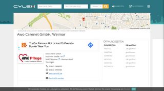 
                            11. Awo Carenet GmbH in Weimar - Öffnungszeiten - Cylex