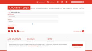 
                            7. AWO-Intern Login – Arbeiterwohlfahrt (AWO) - AWO Ruhr-Mitte